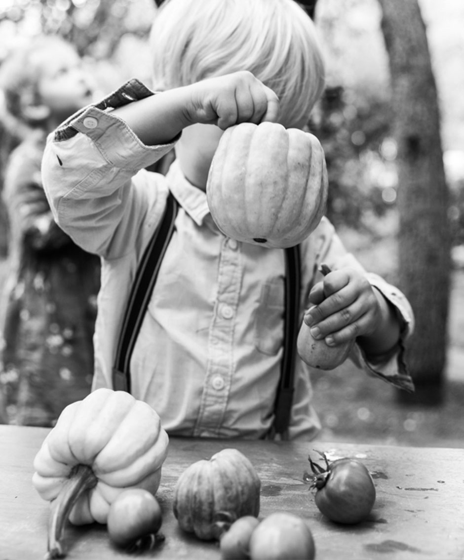 Kinderfoto Junges Gemüse in Berlin